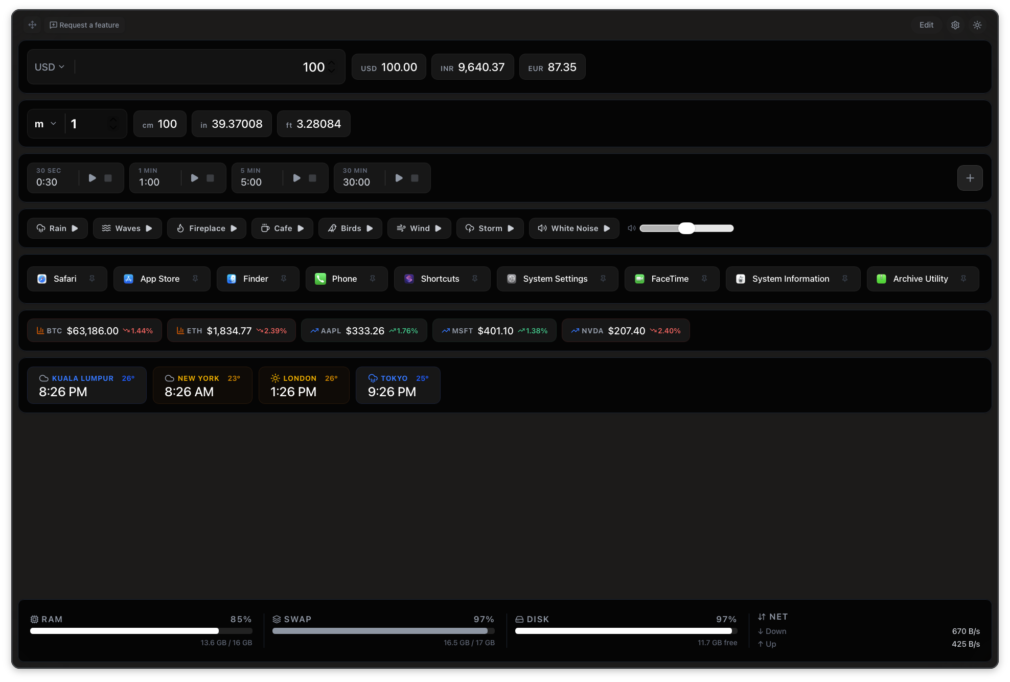 FluxBox interface screenshot